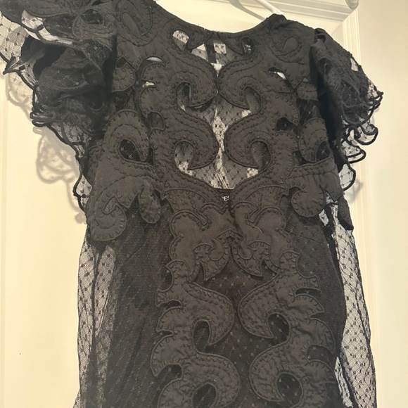 Express black lace blouse - Picture 4 of 4